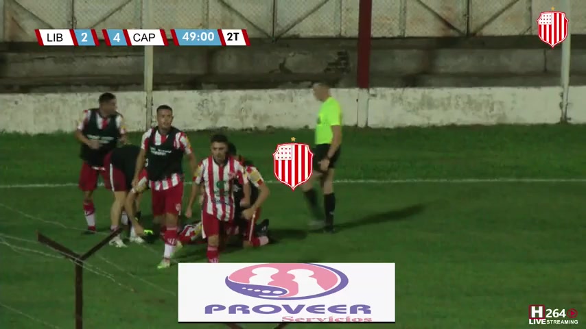 ARG TB Libertad Concordia Vs Atletico Parana 94 ทำประตู  ประตู, ทำคะแนน 2:4