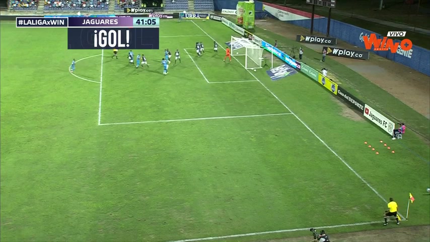 COL D1 Jaguares de Cordoba Vs Deportivo Cali 41 phút Vào, ghi bàn 1:1