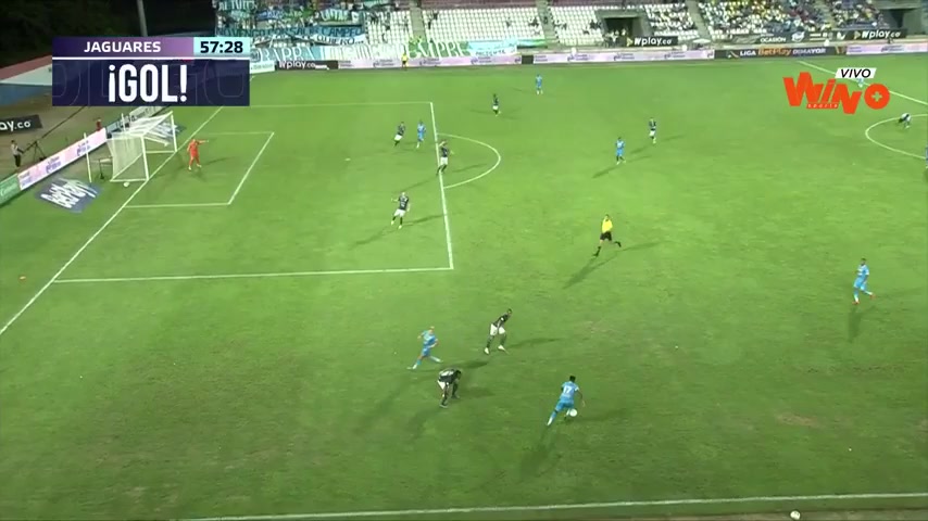 COL D1 Jaguares de Cordoba Vs Deportivo Cali 57 phút Vào, ghi bàn 2:1