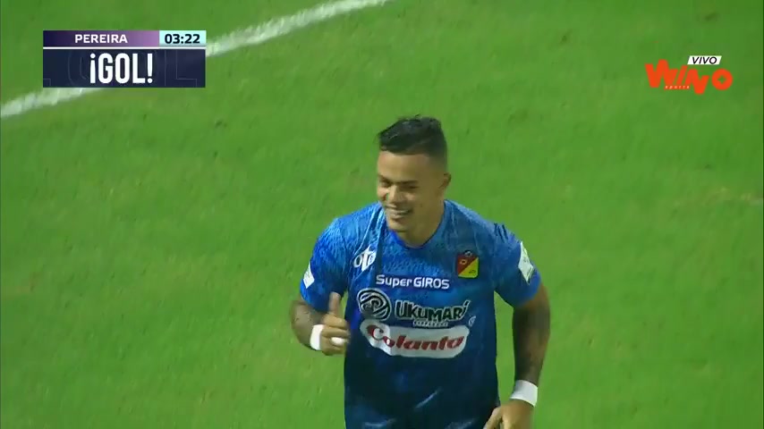 COL D1 Alianza Petrolera Vs Deportivo Pereira 2 phút Leonardo CastroVào, ghi bàn 0:1