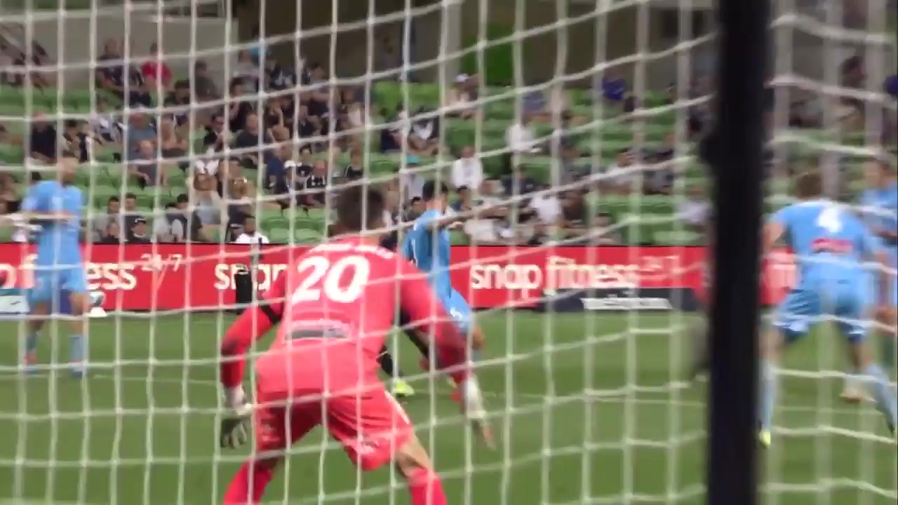 AUS D1 Melbourne Victory Vs Sydney FC Robbie Kruse Goal in 77 min, Score 2:1