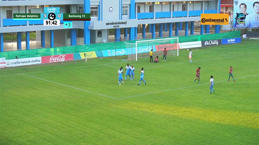 THA L3 Pattaya Dolphins Utd Vs Banbueng FC  Goal in 90 min, Score 4:0