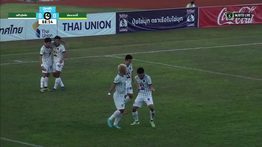 THA L3 Maejo United Vs Chiangrai FC  Goal in 90 min, Score 1:0