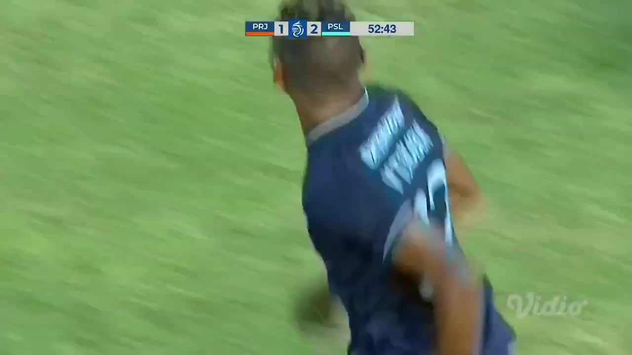 IDN ISL Persiraja Aceh Vs Persela Lamongan Valentino Telaubun Goal in 53 min, Score 1:2