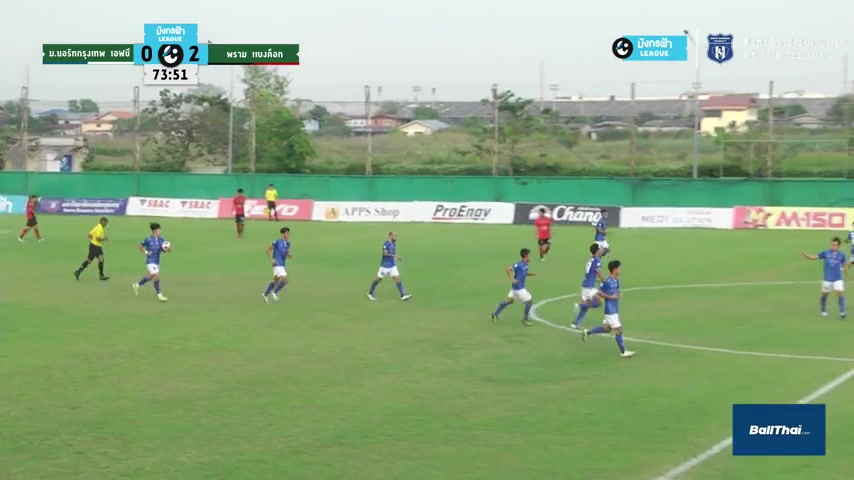 1500 North Bangkok College Vs Phram Bangkok FC 75 skor gol , skor 1:2