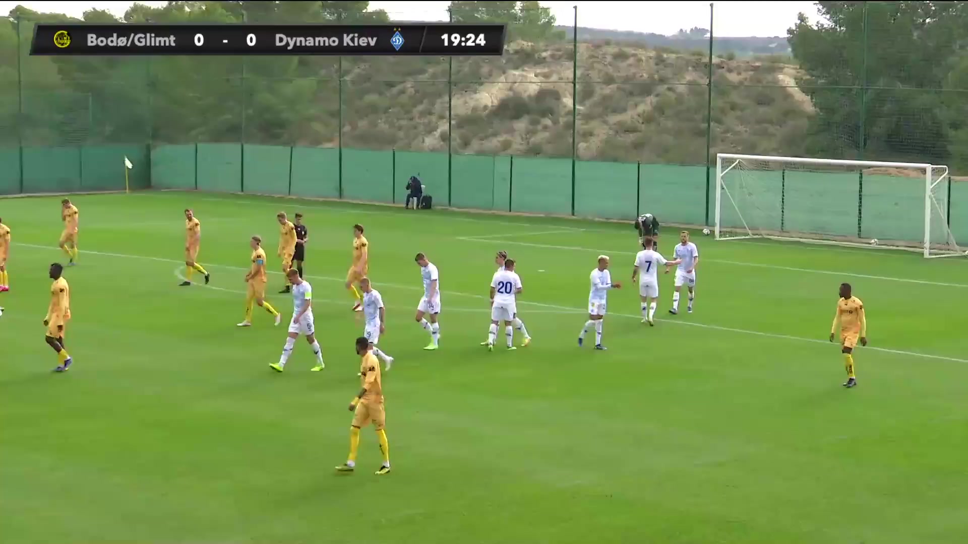 INT CF Dynamo Kyiv Vs Bodo Glimt 19 phút Vào, ghi bàn 1:0