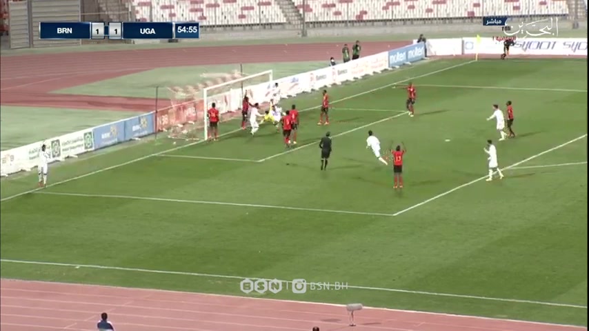 INT FRL Bahrain Vs Uganda 56 ทำประตู  ประตู, ทำคะแนน 2:1