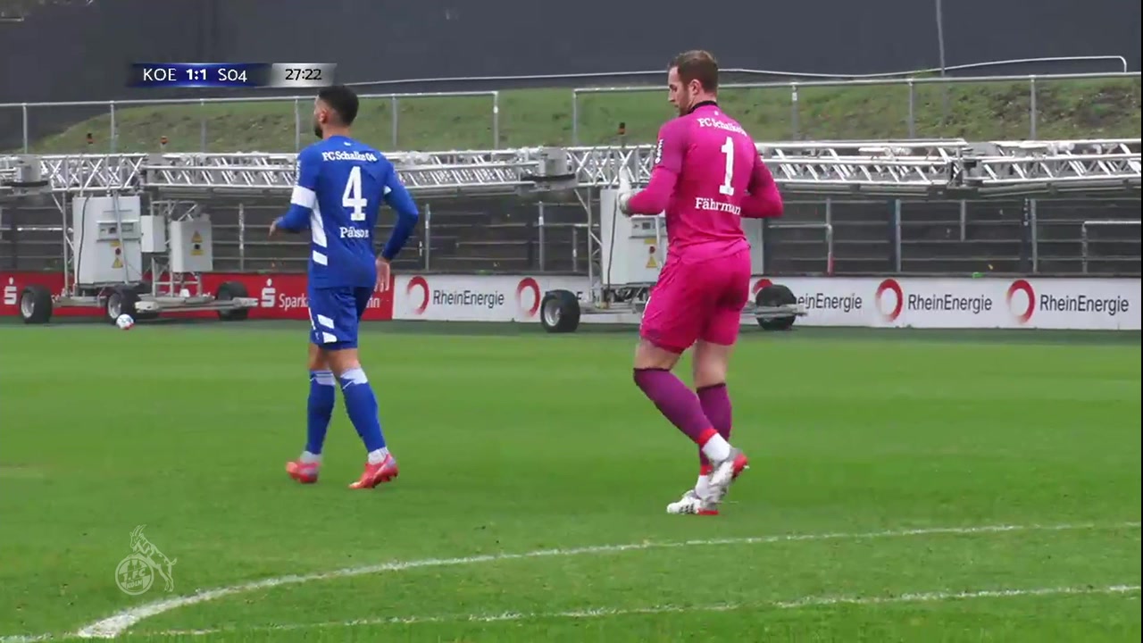 INT CF FC Koln Vs Schalke 04 27 phút Vào, ghi bàn 1:1