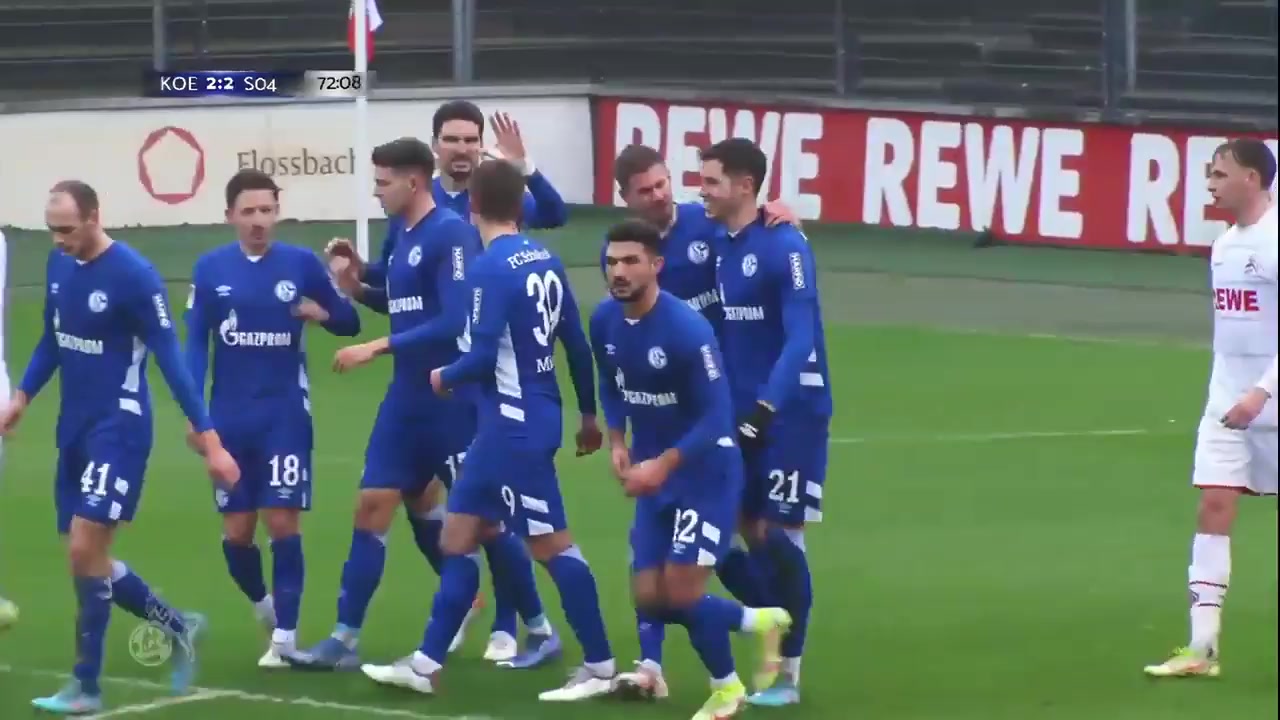 INT CF FC Koln Vs Schalke 04 72 phút Vào, ghi bàn 2:2