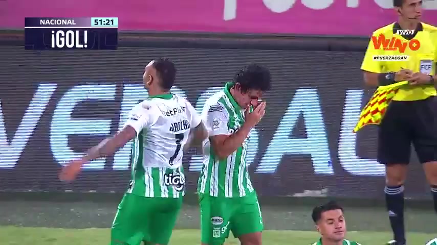 COL D1 Atletico Nacional Medellin Vs Atletico Junior Barranquilla 50 phút Daniel MantillaVào, ghi bàn 2:0