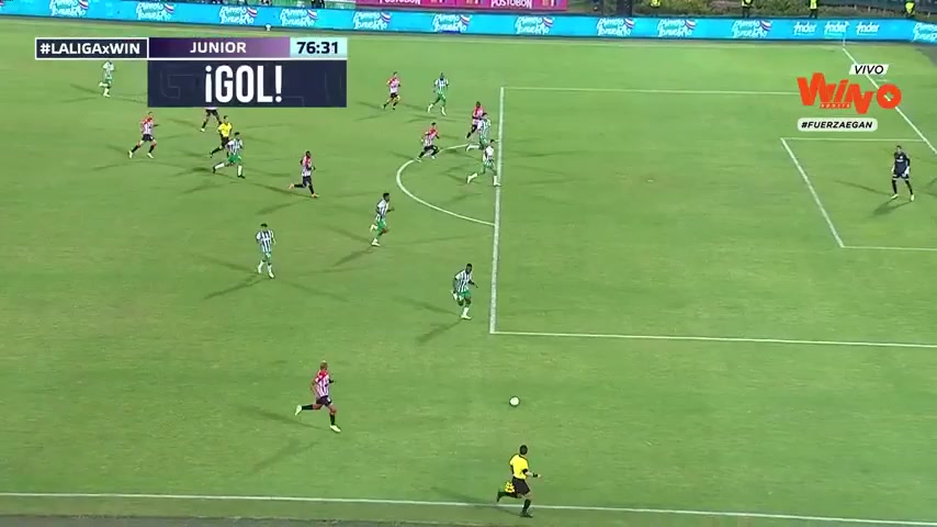 COL D1 Atletico Nacional Medellin Vs Atletico Junior Barranquilla 76 phút Fernando Uribe HimcapieVào, ghi bàn 2:1