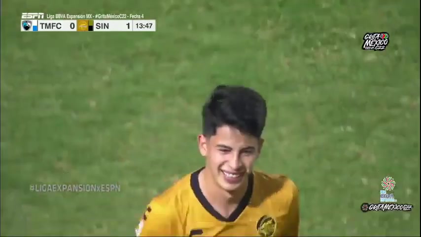 MEX D2 Tampico Madero Vs CSyD Dorados de Sinaloa Giovanny De Jesus Leon Salazar Goal in 12 min, Score 0:1