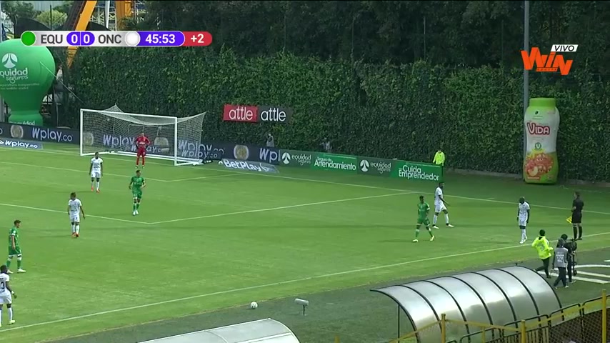 COL D1 La Equidad Vs Deportiva Once Caldas 45+ phút Pablo David Sabbag DaccarettVào, ghi bàn 1:0