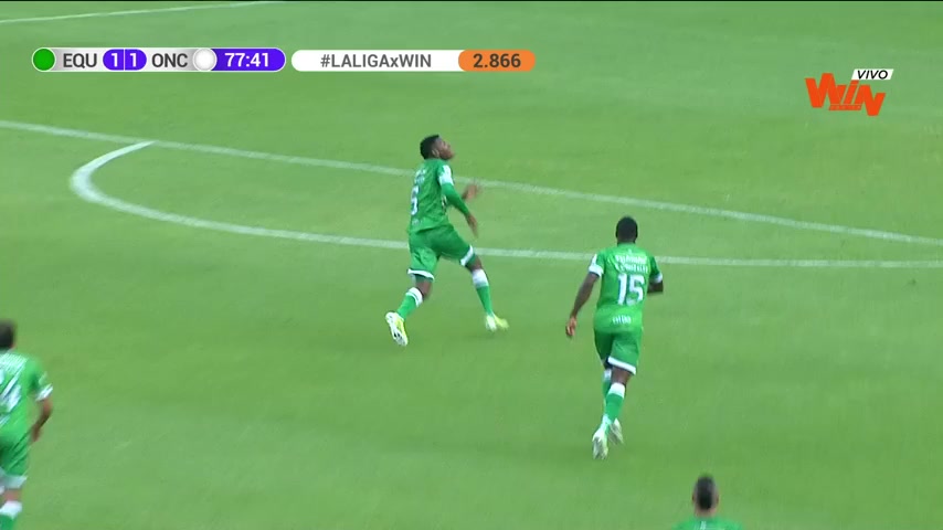 COL D1 La Equidad Vs Deportiva Once Caldas 77 phút Mender GarciaVào, ghi bàn 1:1