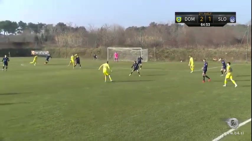 INT CF Domzale Vs Synot Slovacko Jakupović Goal in 66 min, Score 3:1