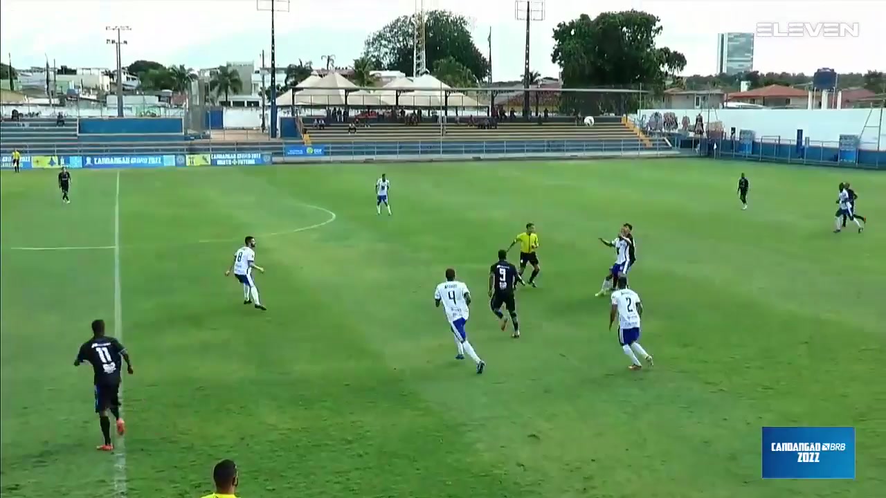 BRA DF CA Taguatinga DF Vs AA Luziania Wisman Goal in 63 min, Score 3:2