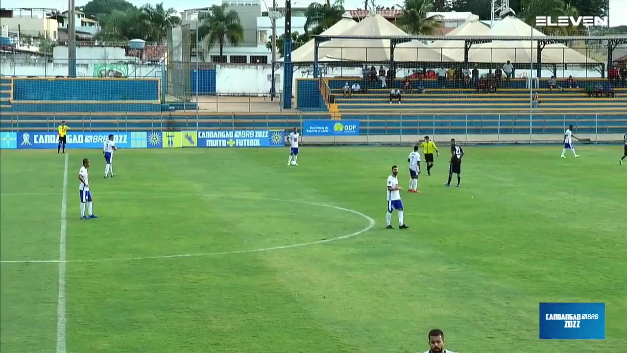 BRA DF CA Taguatinga DF Vs AA Luziania  Goal in 71 min, Score 4:2