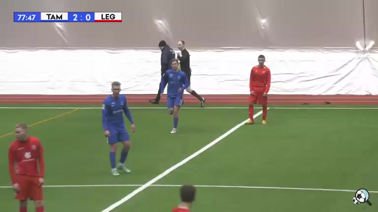 Est WT Tartu JK Maag Tammeka Vs Tallinna JK Legion Martin Jõgi Goal in 78 min, Score 2:0