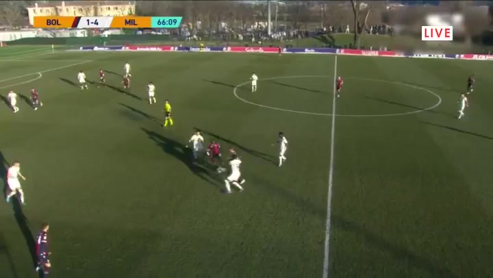 ITA YTHL Bologna U20 Vs AC Milan U20 65 phút Vào, ghi bàn 1:4