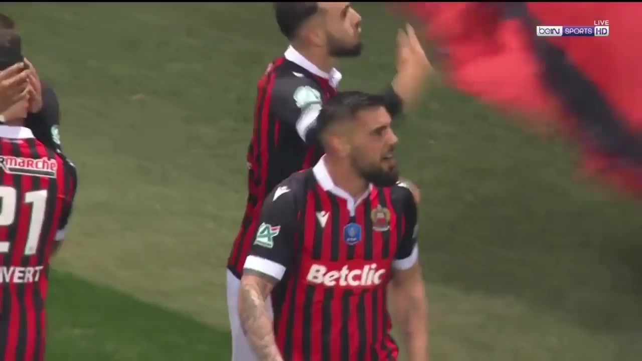 FRAC Nice Vs Marseille 61 phút Vào, ghi bàn 4:1