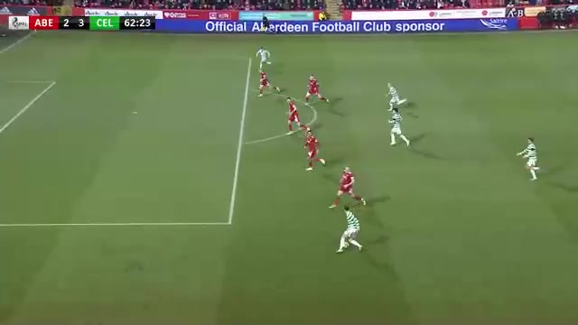SCO PR Aberdeen Vs Celtic FC  Goal in 62 min, Score 2:3