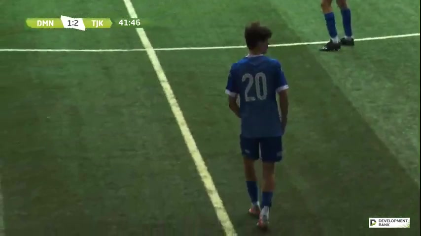 INT FRL Dinamo Minsk U19 Vs Tajikistan U17  Goal in 46 min, Score 1:2