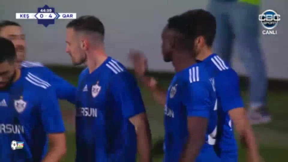 AZE CUP Samax? FC Vs Qarabag Ibrahima Wadji Goal in 45 min, Score 0:4