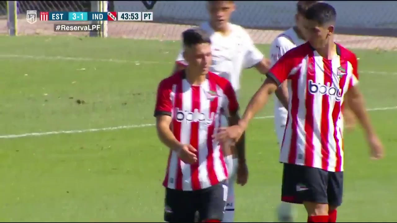 AR L（R） Estudiantes LP Reserves Vs CA Independiente Reserves  Goal in 44 min, Score 3:2