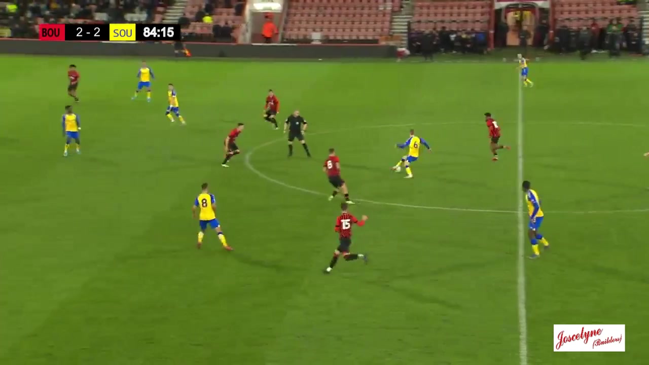 ENG U23LC Bournemouth U23 Vs Southampton U23 84 phút Vào, ghi bàn 2:2