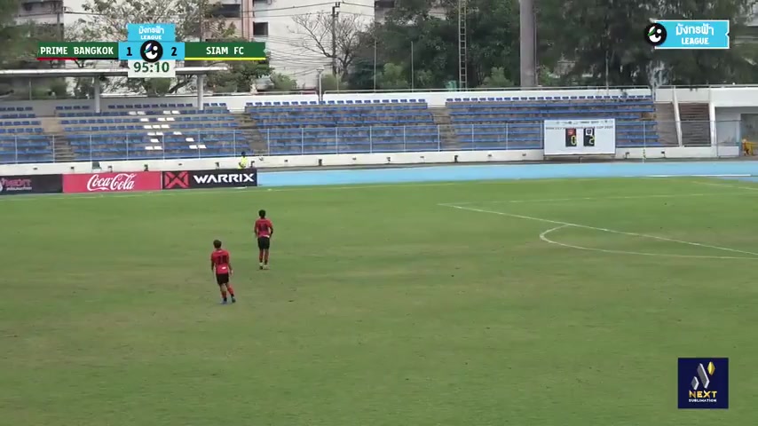 THA L3 Phram Bangkok FC Vs Siam FC  Goal in 92 min, Score 1:2