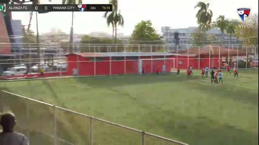 LPF Panama Alianza FC Panama Reserves Vs Panama City FC  Goal in 78 min, Score 1:0