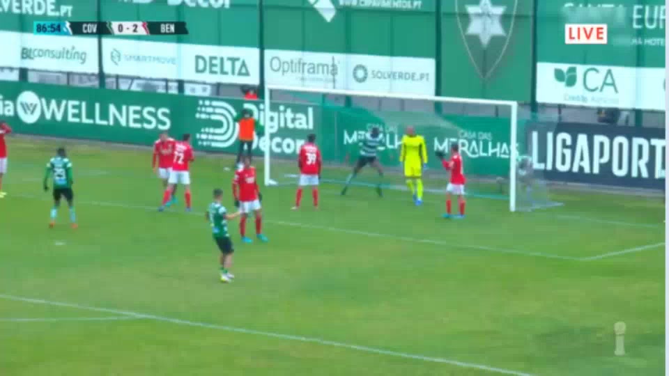 157 SC Covilha Vs SL Benfica B 87 skor gol Heliton Jorge Tito dos Santos, skor 1:2