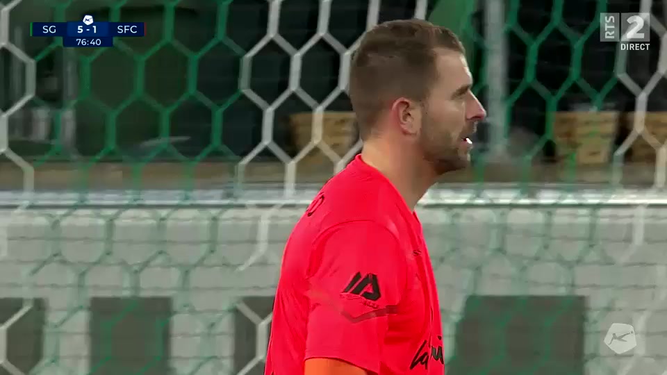 SUI Sl St. Gallen Vs Servette 76 phút Vào, ghi bàn 5:1