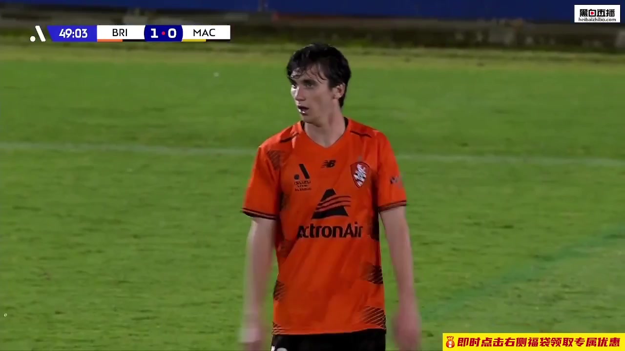 AUS D1 Brisbane Roar Vs FC Macarthur 50 ทำประตู  ประตู, ทำคะแนน 2:0