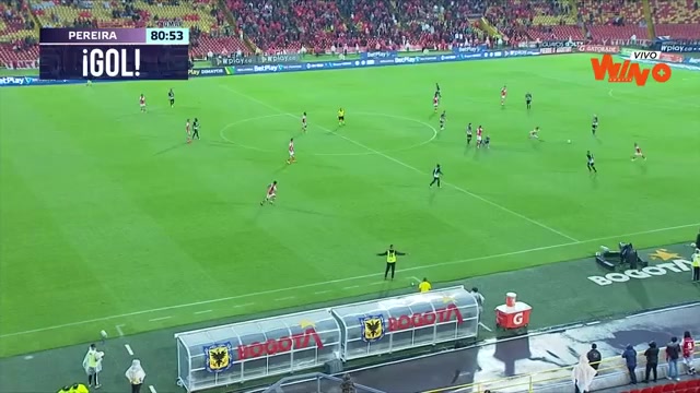 COL D1 Independiente Santa Fe Vs Deportivo Pereira 80 phút Vào, ghi bàn 1:2