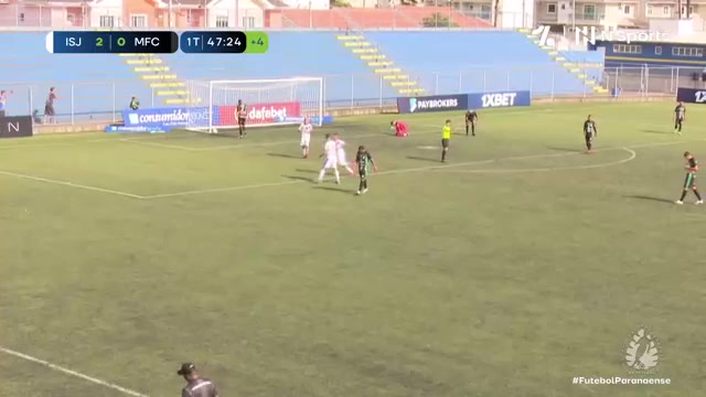 Bra PL Independente Sao Joseense PR Vs Gremio Metropolitano Maringa Alisson Taddei Goal in 45+ min, Score 2:0