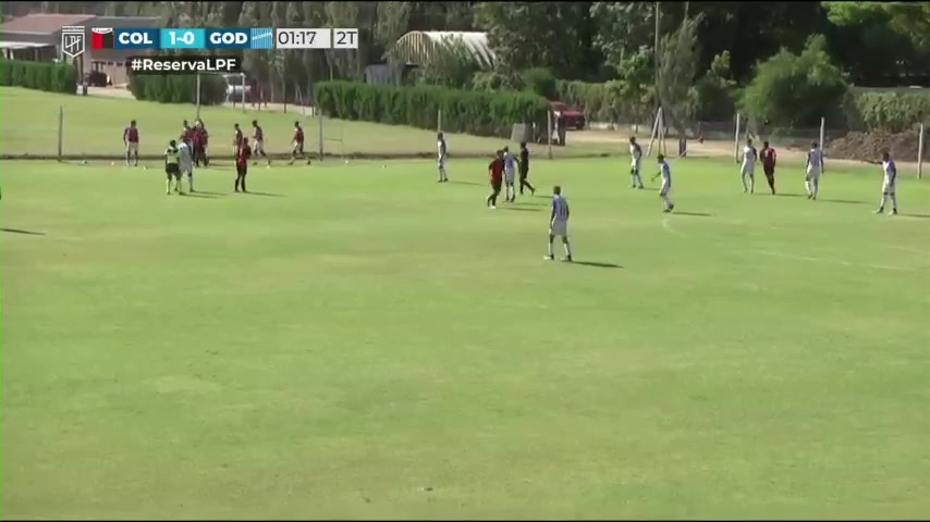 AR L（R） Colon Reserves Vs Godoy Cruz Reserves  Goal in 47 min, Score 2:0