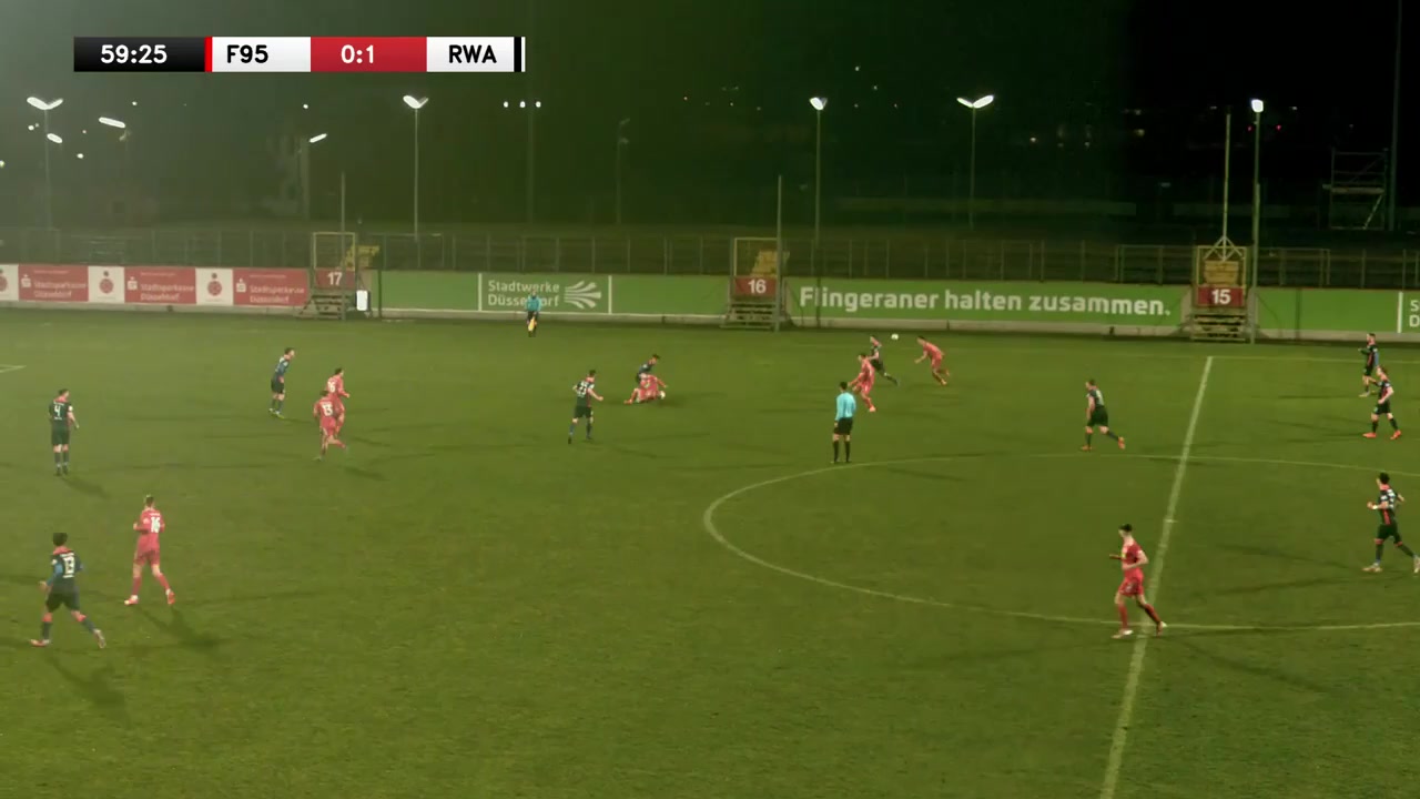 GER Reg Fortuna Dusseldorf (Youth) Vs Rot-Weiss Ahlen Göckan Goal in 60 min, Score 1:1