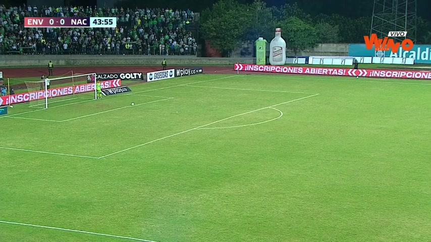 COL D1 Envigado FC Vs Atletico Nacional Medellin 44 phút Daniel Santa MorenoVào, ghi bàn 0:1