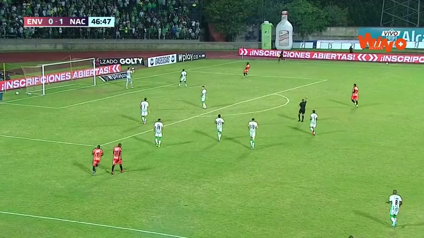 COL D1 Envigado FC Vs Atletico Nacional Medellin 47 phút Aldair QuintanaVào, ghi bàn 1:1