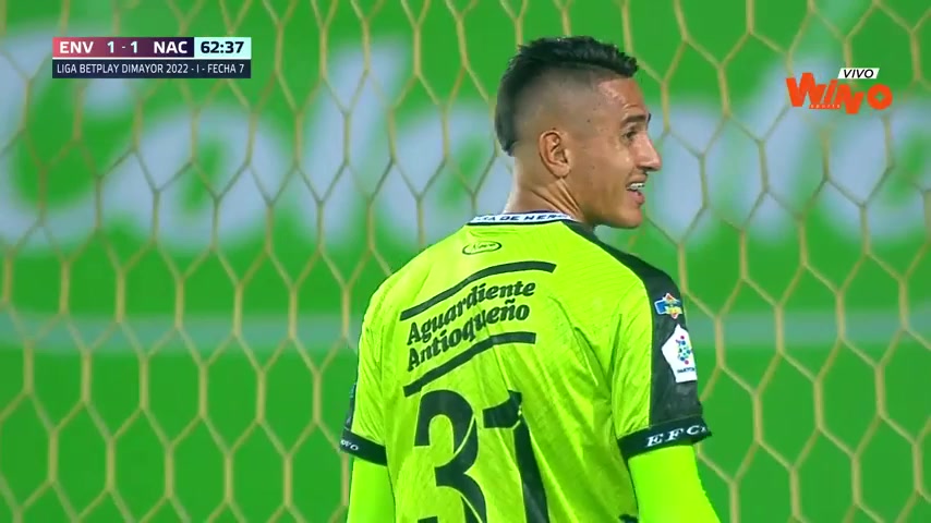 COL D1 Envigado FC Vs Atletico Nacional Medellin 63 phút Jefferson Andres Duque MontoyaVào, ghi bàn 1:2