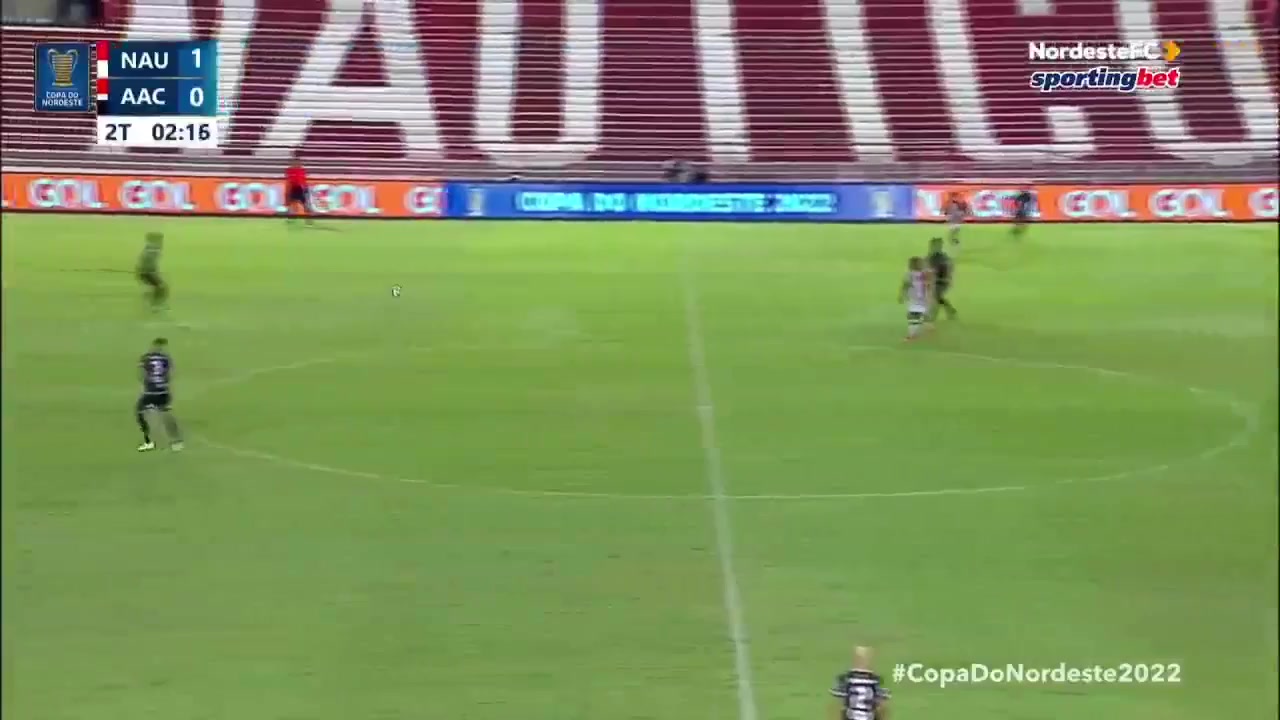 BRA CNF Nautico (PE) Vs Alagoinhas Atletico BA Leandro Carvalho Goal in 48 min, Score 2:0