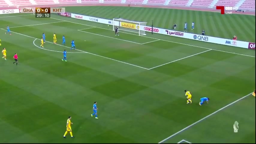 卡亲王杯 加拉法 Vs 库拉提尔特 29分Ahmad Abdelhay进球,比分1:0