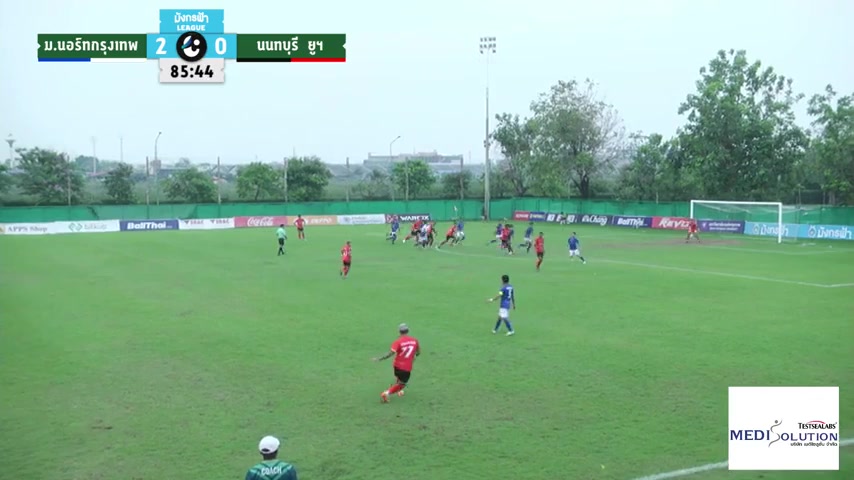 1500 North Bangkok College Vs Nonthaburi United 87 skor gol , skor 2:1