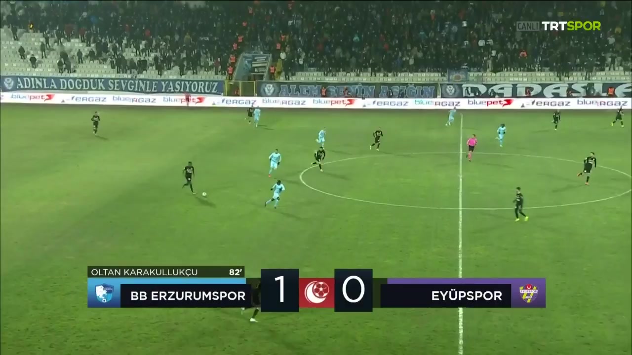 TUR D2 Erzurum BB Vs Eyupspor Cenk Alkılıç Goal in 86 min, Score 1:1