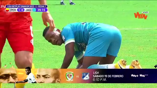 COL D1 Deportivo Pereira Vs Jaguares de Cordoba 39 phút Jhonier ViverosVào, ghi bàn 1:1