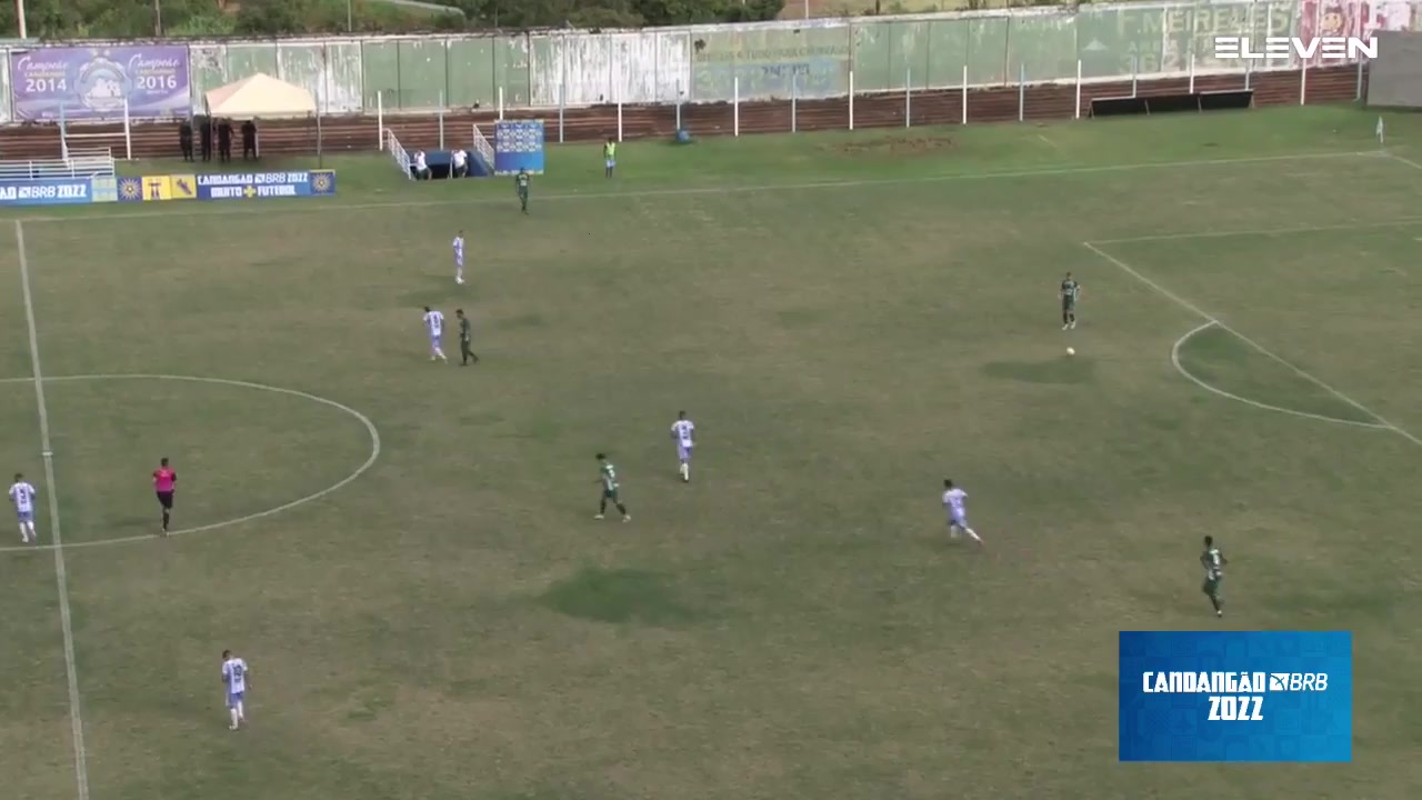 BRA DF AA Luziania Vs SE do Gama  Goal in 42 min, Score 0:2
