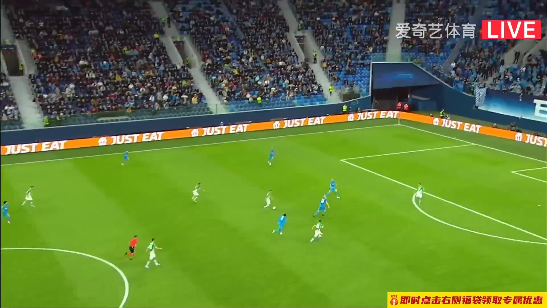 UEFA EL Zenit St. Petersburg Vs Real Betis 40 phút Andres GuardadoVào, ghi bàn 2:3