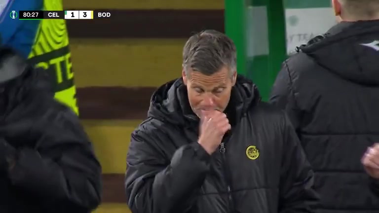 UEFA ECL Celtic FC Vs Bodo Glimt 80 phút Vào, ghi bàn 1:3