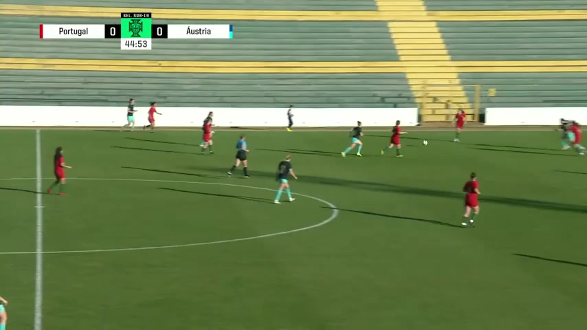 INT FRL Portugal (w) U19 Vs Austria (w) U19 Fuchs L. Goal in 45 min, Score 0:1